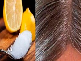 Смесь кокосового масла и лимона: седые волосы обретут свой натуральный цвет
