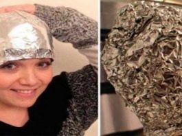 Невероятный трюк: Девушка положила алюминиевую фольгу после мытья волос на голову, и удивила лучших парикмахеров мира этим трюком